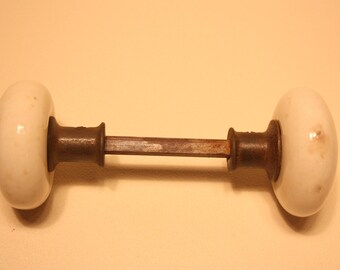 Vintage Porcelain Door Knobs