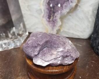 Purple Botryoidal Lepidolite Crystal | Terminated Lepidolite Crystal | Healing Crystal | Mineral Specimen #9