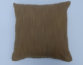 18 x18 Brown square pillow cover