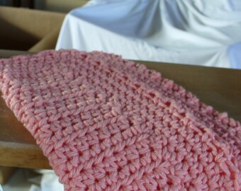 Solid Coral Dish Cloth