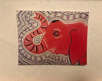 Elegant Elephant - limited edition print