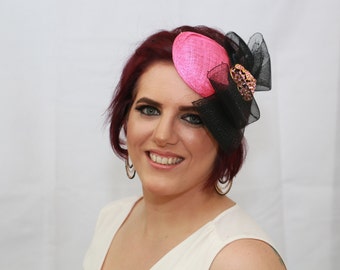 Pink Fascinator and Crinoline