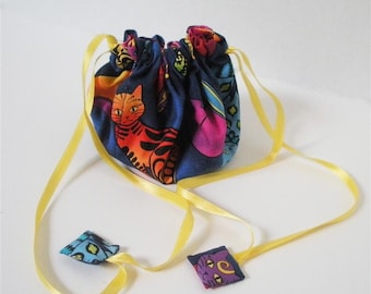 Jewel Cats Posy Pouch