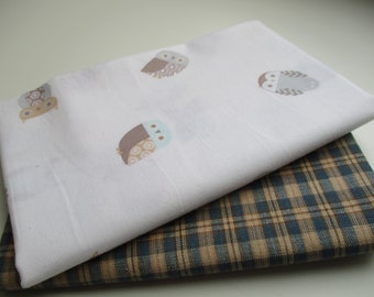 Quilting Fabric Bundle - Fabric by the Yard - 1/2 Yard Fabric Bundle - Total 1 Yard - Cotton Fabric - Designer Fabric