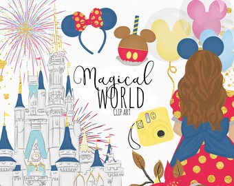 Magical World Clip Art | Digital Art Work