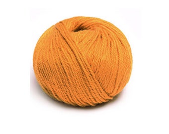 Indiecita 100% Baby Alpaca Yarn -DK- Orange