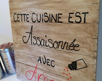 This kitchen is seasoned with love