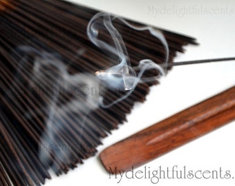 Cedar wood Vanilla Incense sticks 20 pack Hand dipped, Air dried