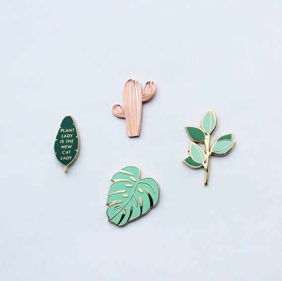 The Plant Pin Pack Vol. 1 Lapel Pins