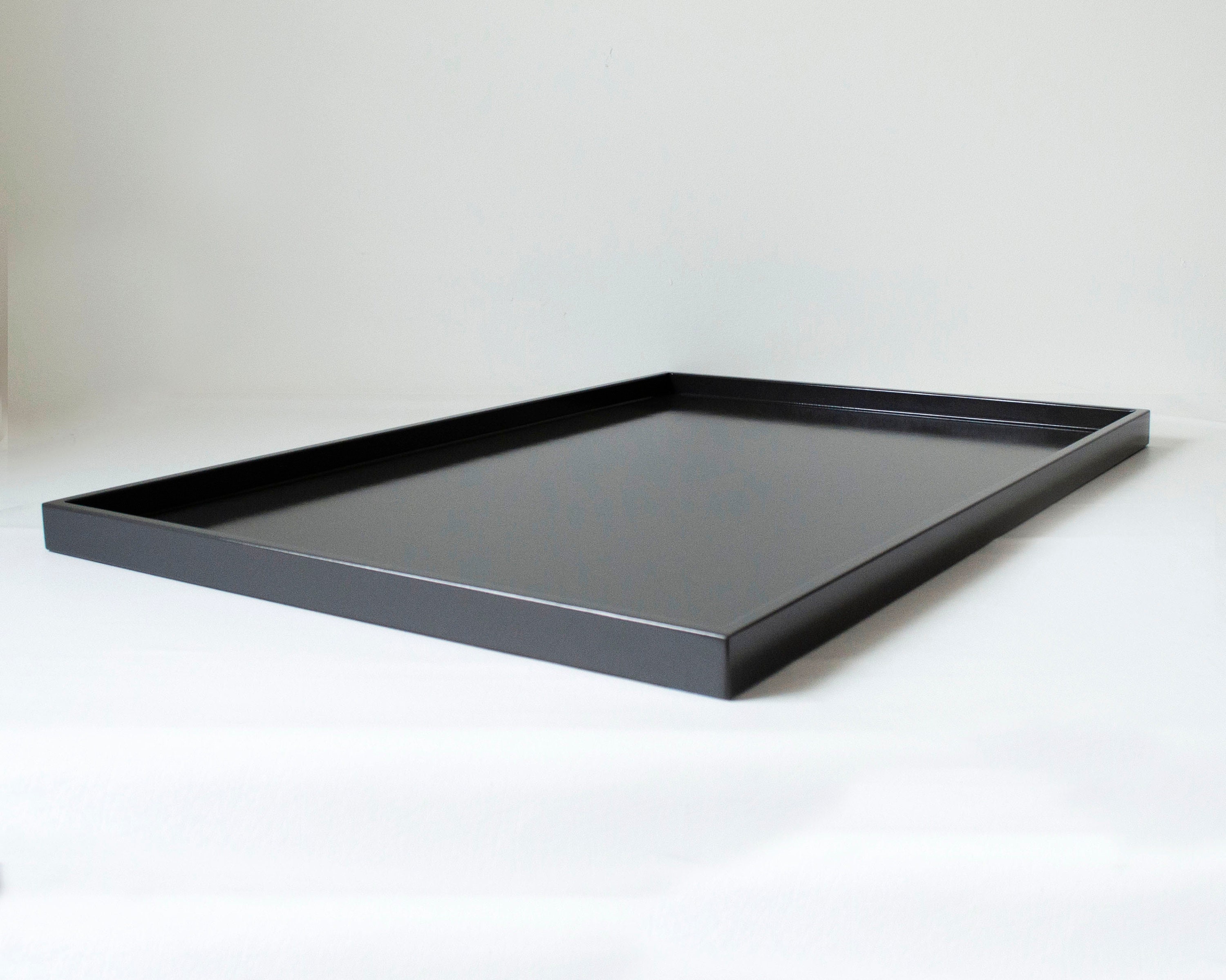 36 x 24 Oversized Ottoman Tray Modern Rectangular Extra Large