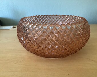 Miss America Pink Curved Serving Bowl (Curved Sides)