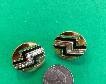 Clip on Trifari earrings