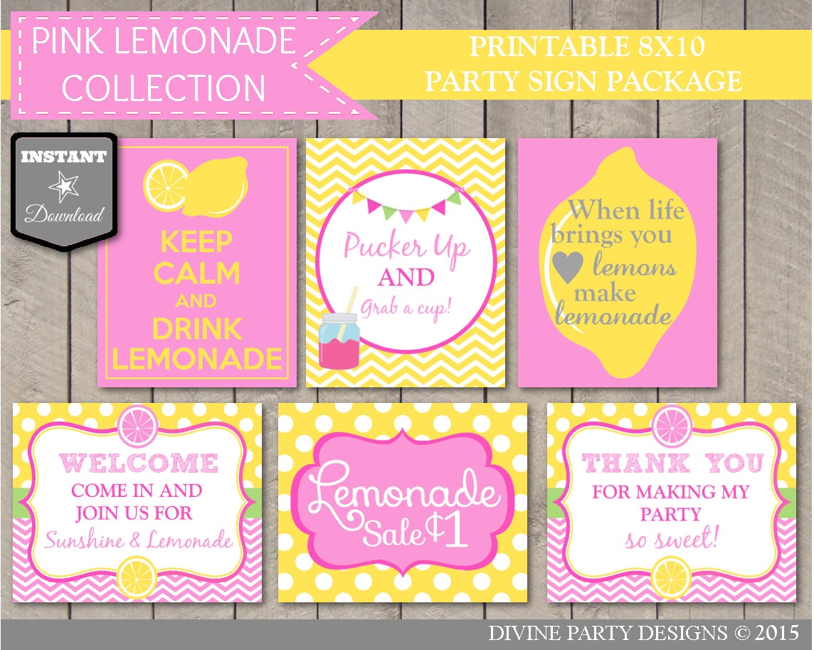 This is a graphic of Smart Lemonade Signs Printable This is an image of Smart Lemonade Signs Printable