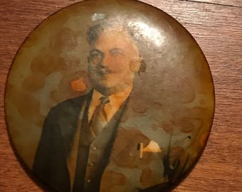Vintage Mirror with Picture
