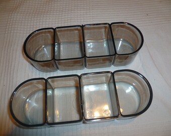 Horn sewing machine Cabinet storage trays x 2