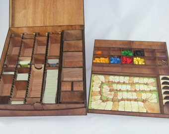 Carcassonne Big Box - storage for the Carcassonne game - tiles, Meeples, dividers and more!