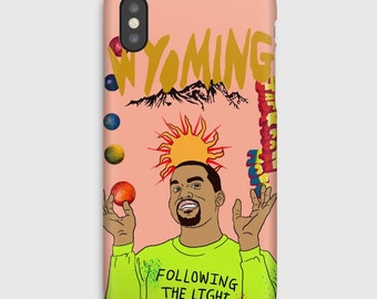 Kanye West Wyoming iPhone Case X 8 7 6 6s Plus Phone Cases Hip Hop Art Hypebeast Gucci Louis Vuitton Bape Supreme Migos Drake Kendrick Lamar
