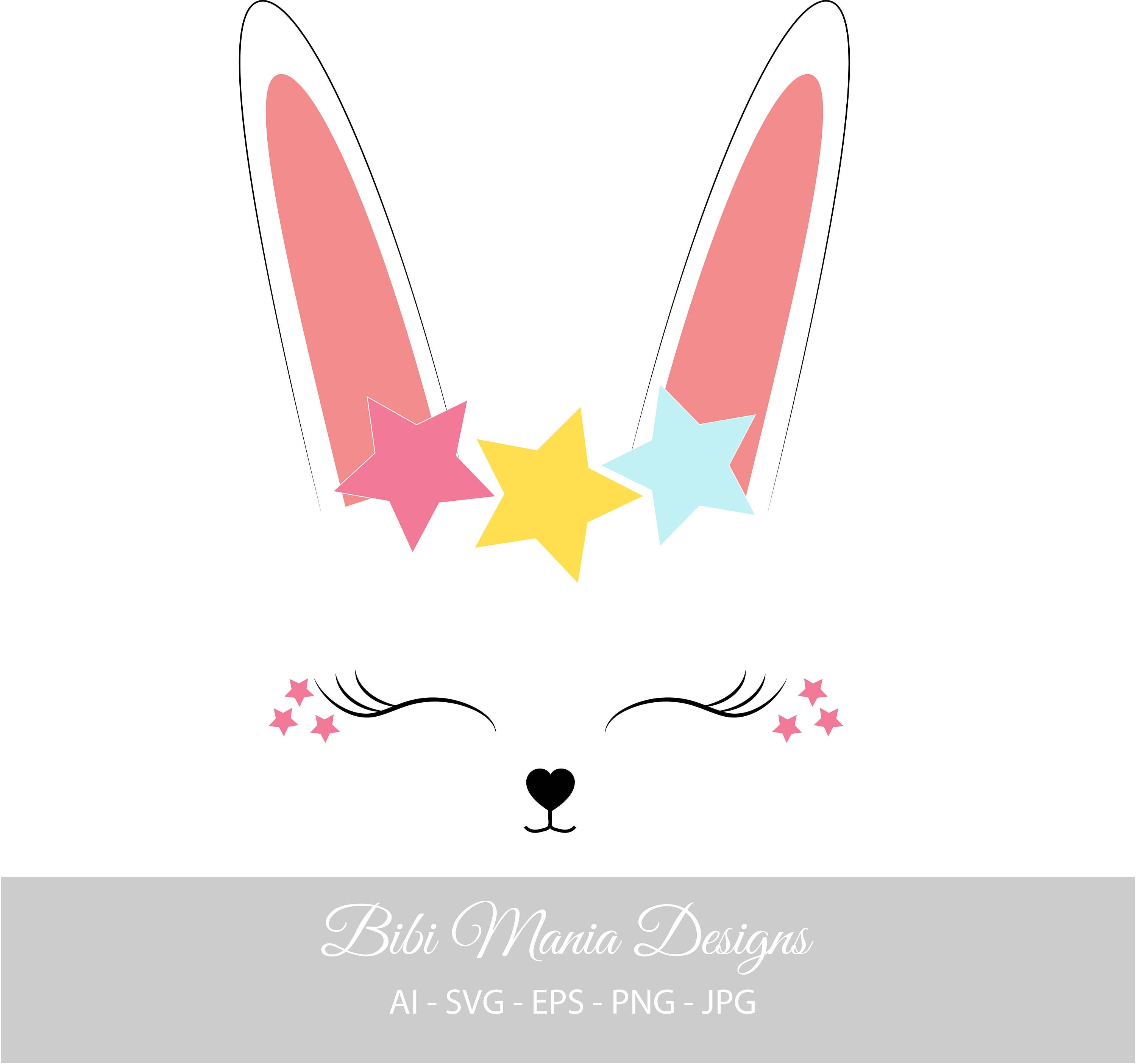 Free Free Bunny Head Svg Free 619 SVG PNG EPS DXF File