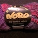 Noro Silk Garden Purple Magenta Gray Yarn 1 Skein - Destash