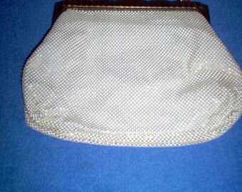 Vintage Whiting and Davis Mesh Purse - Purse - Mesh Purse - Vintage Purse - Handbag - Vintage Handbag - Vintage Purse ###REDUCED###