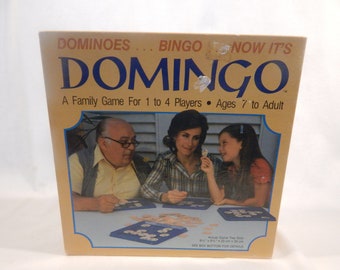 Domingo Board Game Whitman Bingo 1982