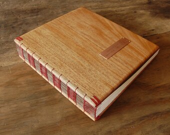 custom wood photo album scrapbook unique parent wedding gift wood book family album anniversary gift - large personalized - made to order