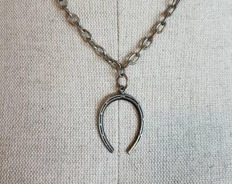 Vintage Horseshoe Necklace