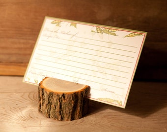 Rustic Recipe Card Holder