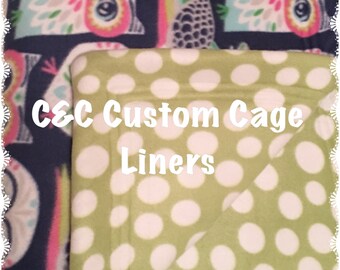 CUSTOM Guinea Pig Cage Liners with 2 layers of UHAUL
