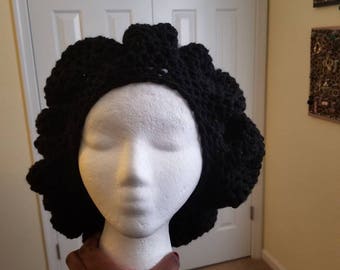 2 Color Tam-style Hat & Scarf Set