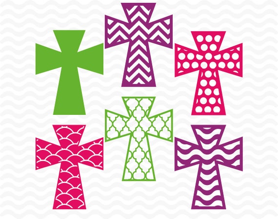 Download Easter Cross svg files SVG DXF EPS svg cutting files for