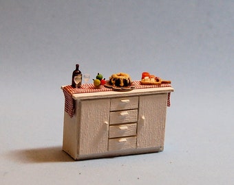 1/4 inch scale miniature-Buffet