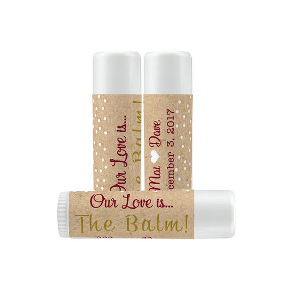 Lip Balm Labels Personalized Lip Balm Labels Our Love