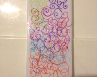 Colorful Spiral Style iPhone 5 Phone Case
