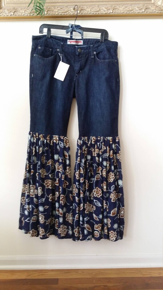 Redesigned BELL BOTTOM JEANS Size 12