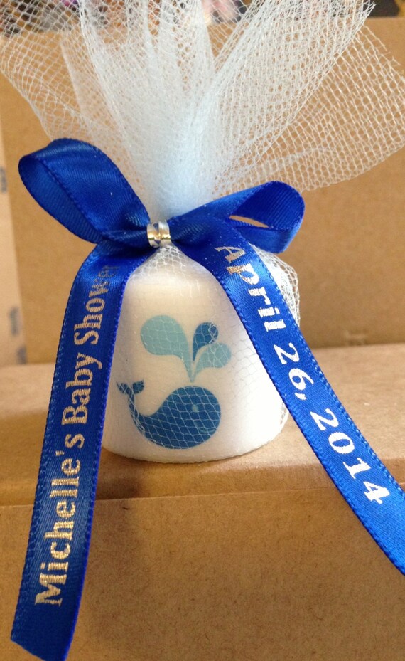 25 Baby Shower Favors Candle Favors Wedding Favors Whale