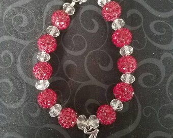 Alabama Crimson Tide Charm bracelet