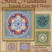 Counted Cross Stitch Patterns Floral Medallions Beautiful Colors Instant Download PdF - StitchX Best Seller