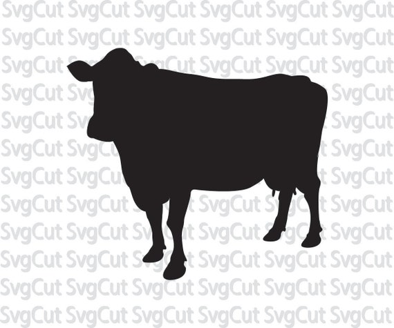Download Cow SVG Farm animal cow Digital monograms Digital clipart