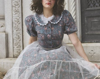 SOLD Paisley Gunne Sax dress