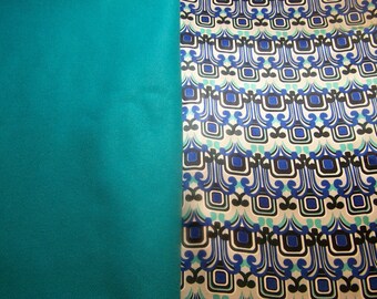 Hand Picked Vintage Lining for Upcycled Umbrella Dog Rain Coat