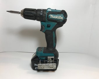 For Makita: Drill/Driver Bit Holder with Side Magnetic Storage Hinge