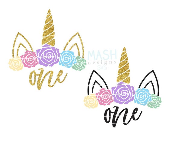 Download First Birthday Unicorn svg 1st birthday unicorn birthday