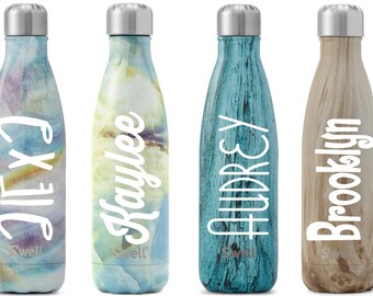 S'well Water Bottle with Personalized Custom Name or Monogram