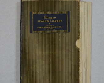1930s Singer Sewing Library - Set of Four Books