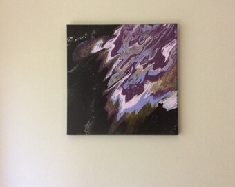 Acrylic pour painting, fluid acrylic painting, fluid art,