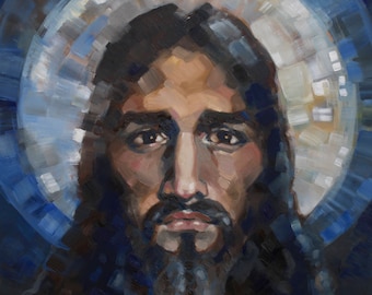 Christ Painting Print: They Shall Call His Name Emmanuel