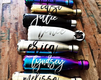 Like a Yeti Water Bottle|Like A Swell Water Bottle|Monogrammed Water Bottle|Bridal Party Water Bottle|Personalized Birthday Gift