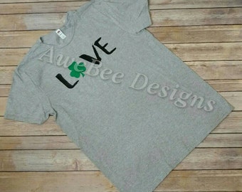 St. Patricks Day Shirt, Love St. Patricks Day, Love Shirt, Saint Patricks Day Shirt