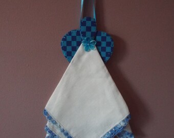 Vintage handkerchief angel